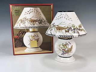 LENOX ETCHINGS CANDLE LAMP IN BOX