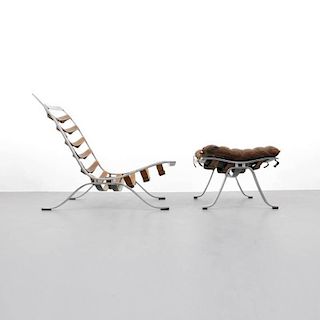 Arne Norell 'Ari' Lounge Chair & Ottoman