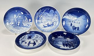 5 B & G COLLECTOR PLATES