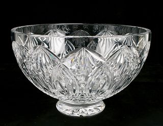 LARGE WATERFORD CUT CRYSTAL BOWL