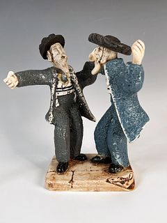 LIVELY RABBIS STATUE