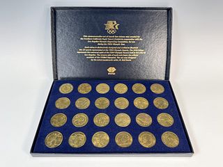 1984 OLYMPIC GAMES SUBWAY TOKENS COMMEMORATIVE SET 