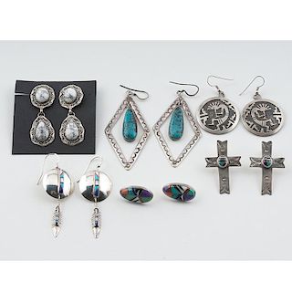 Navajo and Zuni Earrings: For Creating Southwestern Impact