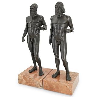 Pair of 19/20th C. Italian Bronze Sculptures