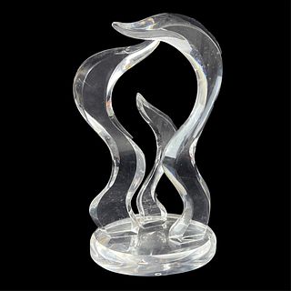 Lucy Phelps (20th C.) Lucite Sculpture