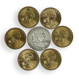 Grouping of Seven Assorted Coins