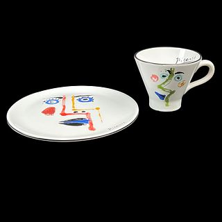 Picasso Cup and Plate Set