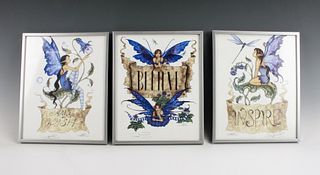AMY BROWN SET OF 3 FAIRY PRINTS