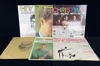 COLLECTION OF RECORDS CHRISTMAS MY FAIR LADY