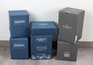 6 EMPTY WATERFORD CRYSTAL BOXES