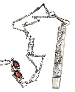 Silver Chain and Vial