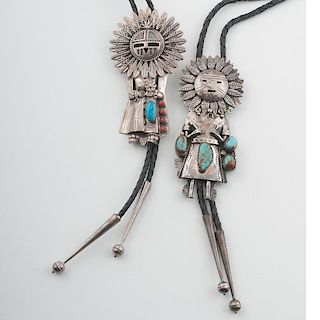 Navajo Sunface Bolos for You and Your Pardner