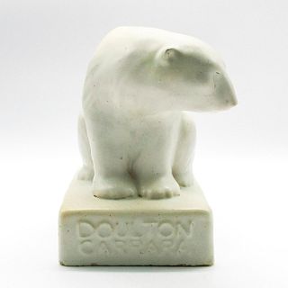 Rare Doulton Carrara Advertising Ware Polar Bear Figurine