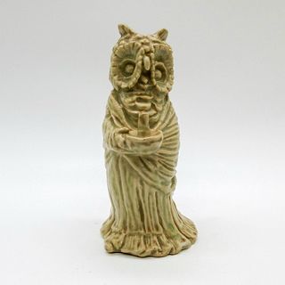 Antique Royal Doulton Lambeth Stoneware Owl Figurine