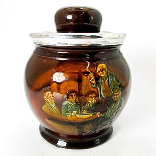 Early Doulton Kingsware Charles Dickens Tobacco Jar