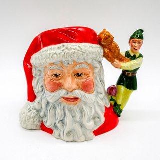 Santa with Elf, Prototype - Small - Royal Dolton Charater Jug