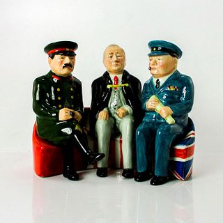 Bairstow Pottery Figurine Yalta Conference 1945 WWII