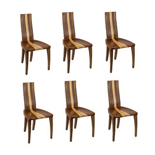 (6) Set of Nathan Hunter 'Gazelle' Dining Chairs