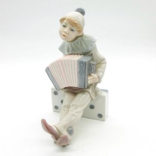 Clown On Domino 1001179 - Lladro Porcelain Figurine