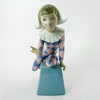 Harlequin-C 1005077 - Lladro Porcelain Figurine