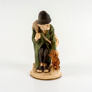 Vintage Capodimonte Italian Figurine, Tramp and Scamp