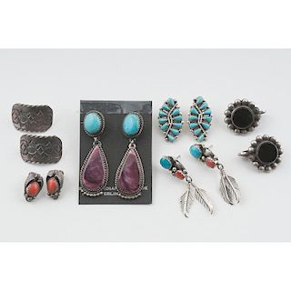 Navajo and Zuni Earrings: Elegant to Everyday