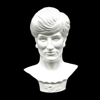 Made in England Glazed Bust, A Tribute To Diana