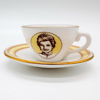 Caverswall Miniature Princess Diana Tea Cup and Saucer