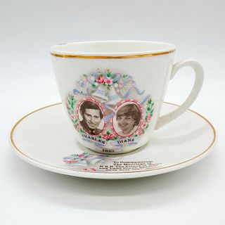 Mayfair China Prince Charles and Princess Tea Cup and Saucer