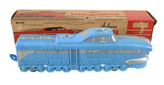 Vintage Auburn Diesel Locomotive Toy #599