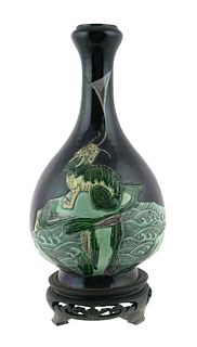 Antique Chinese Porcelain Bottle Vase
