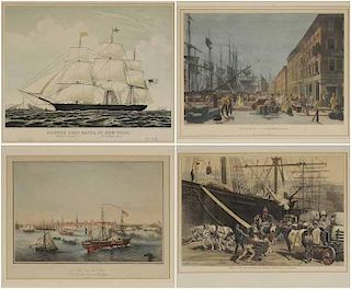 Four American Maritime Scenes