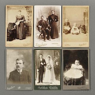 Cabinet Cards, Carte-de-visites, and Engravings.