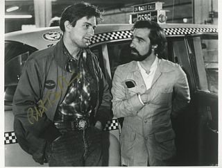 Taxi Driver signed movie photo