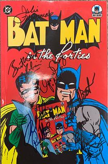Batman signed comic