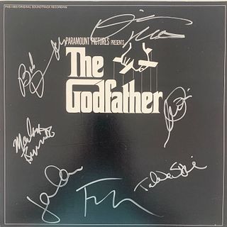 The Godfather cast signed sound track