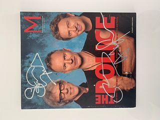 The Police signed MGM magazine