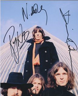 Pink Floyd signed photo 
