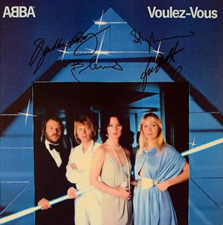 ABBA Voulez-Vous signed album