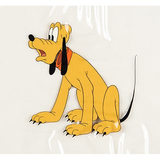 Pluto production cel from Society Dog Show