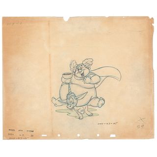 Bacchus and Jacchus production drawing from Fantasia
