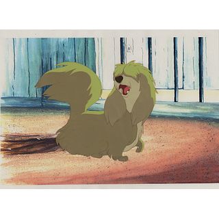 Peg production cel from Lady and the Tramp