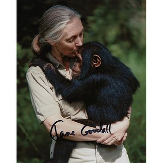 Jane Goodall Signed Photograph