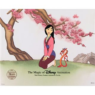 Mulan limited edition cel from the Magic of Disney series