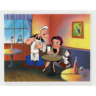 Myron Waldman Signed Limited Edition Cel: &#39;Today&rsquo;s Specialâ€¦&#39;