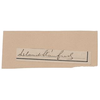 Leland Stanford Signature