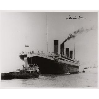 Titanic: Millvina Dean Signed Photograph