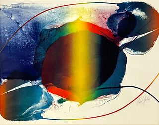 Paul Jenkins "Phenomena Open Light" 1983