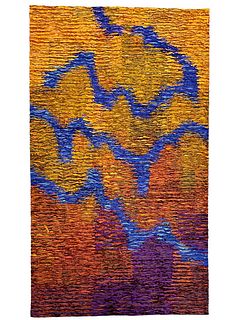 Tim Harding Signed Textile Tapestry
