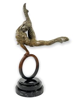 Richard MacDonald "The Gymnast" Bronze Statue